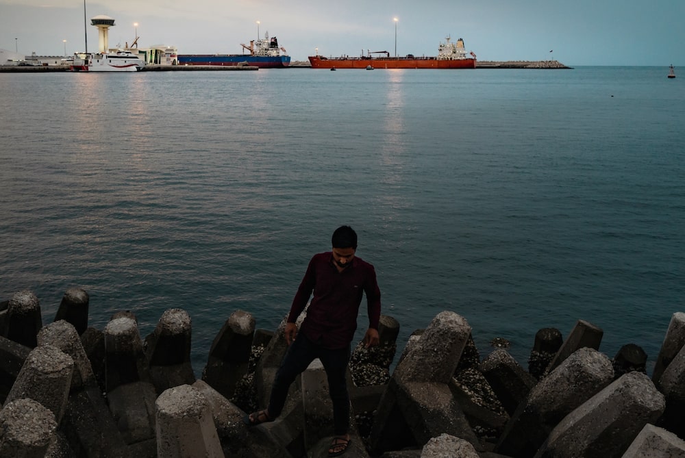 Buques petroleros en el puerto Sultan Qaboos en Mascate, Omán, el 22 de marzo. Buques petroleros en el puerto Sultan Qaboos en Mascate, Omán, el 22 de marzo.