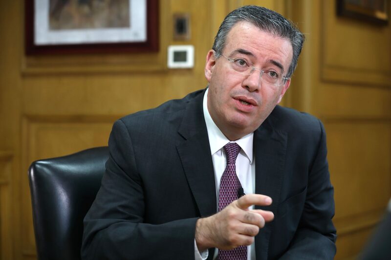 Presidente do banco central, Alejandro Diaz de Leon, fala em criação de moeda digital no país Presidente do banco central, Alejandro Diaz de Leon, fala em criação de moeda digital no país