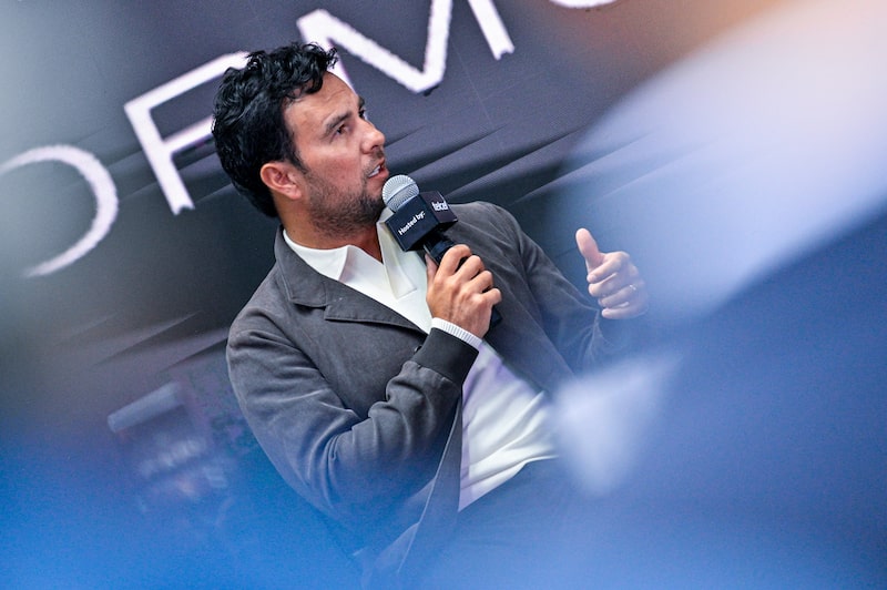Presentación de Sergio "Checo" Pérez como piloto de la escudería Cadillac de F1 Presentación de Sergio "Checo" Pérez como piloto de la escudería Cadillac de F1