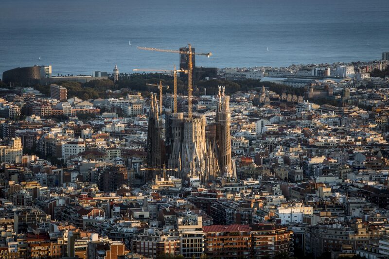 Catedral Sagrada Familia, em Barcelona Catedral Sagrada Familia, em Barcelona