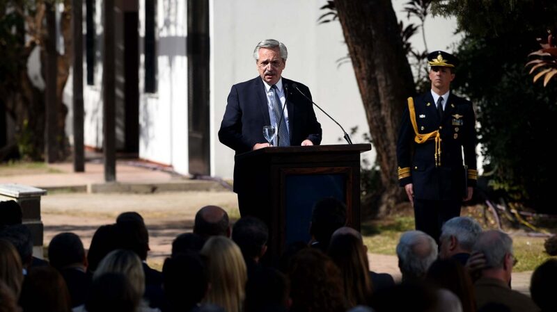 Alberto Fernández habló en un acto por el Día de la Independencia. Foto: Presidencia. Alberto Fernández habló en un acto por el Día de la Independencia. Foto: Presidencia.