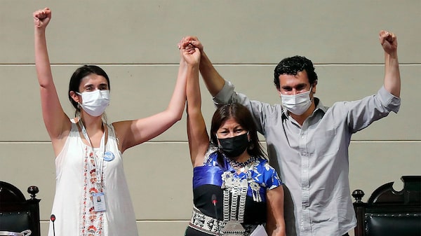 Presidenta de la Convención de Chile: “Pretender que todo quedará zanjado a nivel constitucional no tiene asidero” Presidenta de la Convención de Chile: “Pretender que todo quedará zanjado a nivel constitucional no tiene asidero”