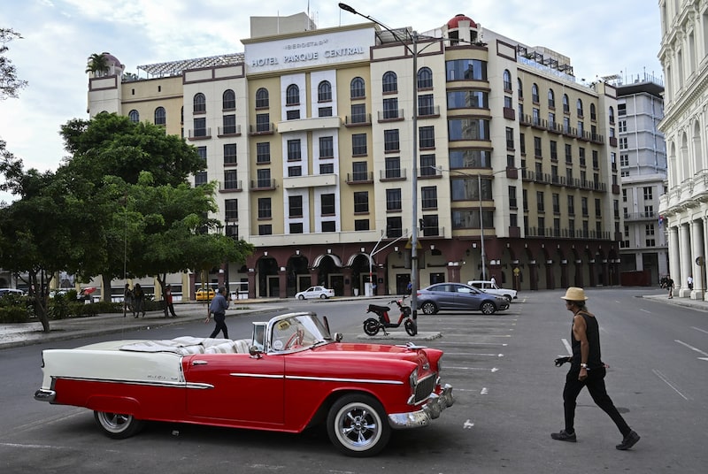 Un coche clásico americano en La Habana el 12 de marzo. Foto: Yamil Lage/AFP/Getty Images Un coche clásico americano en La Habana el 12 de marzo. Foto: Yamil Lage/AFP/Getty Images