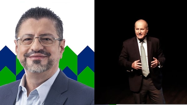 Los candidatos a la presidencia de Costa Rica, con equipos económicos desiguales Los candidatos a la presidencia de Costa Rica, con equipos económicos desiguales