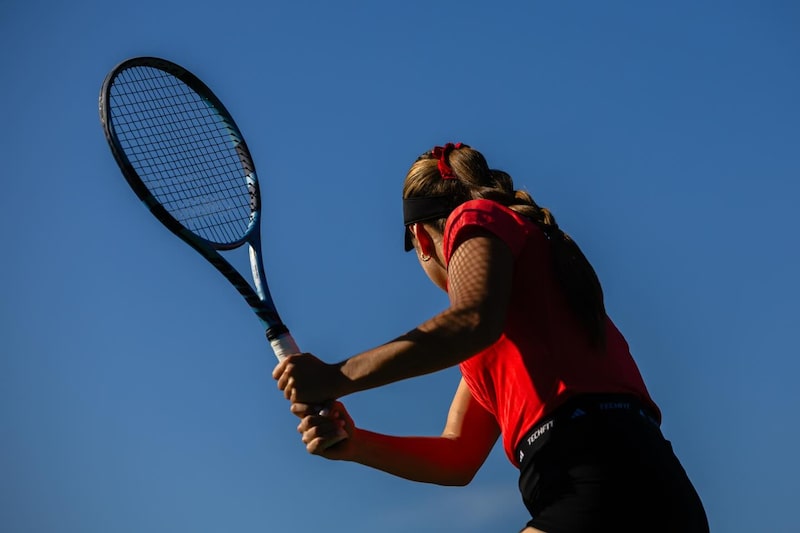 La tenista colombiana María Camila Osorio. La tenista colombiana María Camila Osorio.
