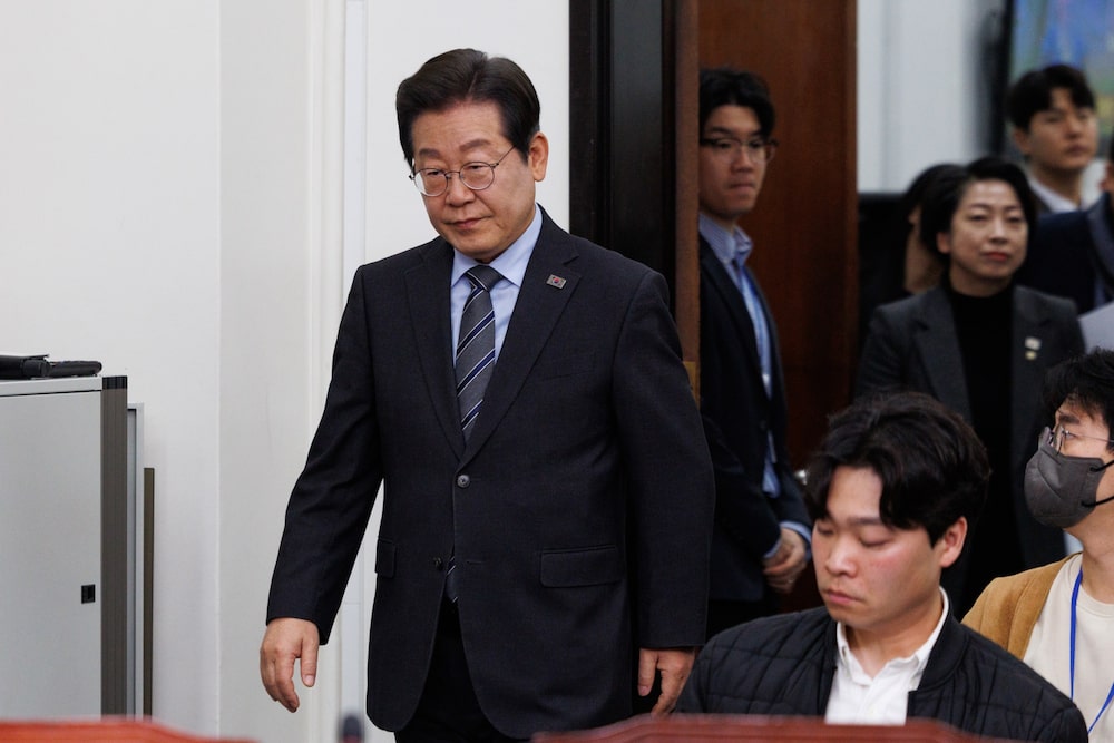 Lee Jae-myung en la Asamblea Nacional de Seúl el 7 de abril.Fotógrafo: SeongJoon Cho/Bloomberg Lee Jae-myung en la Asamblea Nacional de Seúl el 7 de abril.Fotógrafo: SeongJoon Cho/Bloomberg