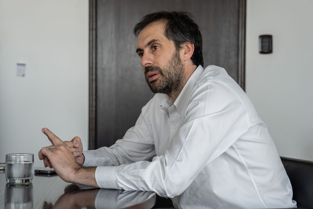 El Ministro de Economía de Chile, Nicolás Grau, esta semana en Santiago. Fotógrafa: Tamara Merino/Bloomberg El Ministro de Economía de Chile, Nicolás Grau, esta semana en Santiago. Fotógrafa: Tamara Merino/Bloomberg