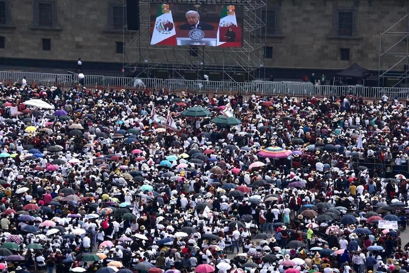 Sexto Informe de Gobierno de Andrés Manuel López Obrador, Ciudad de México, 1 de septiembre de 2024. Sexto Informe de Gobierno de Andrés Manuel López Obrador, Ciudad de México, 1 de septiembre de 2024.