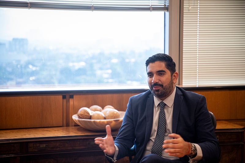 Roberto Lazzeri, director general de Nafin-Bancomext Roberto Lazzeri, director general de Nafin-Bancomext