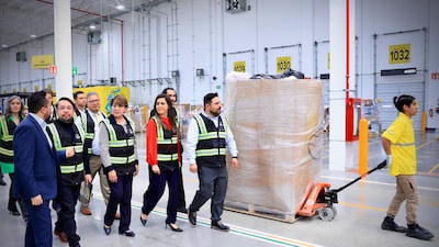 Así es el nuevo centro de Cross Dock que Mercado Libre inauguró en México Así es el nuevo centro de Cross Dock que Mercado Libre inauguró en México