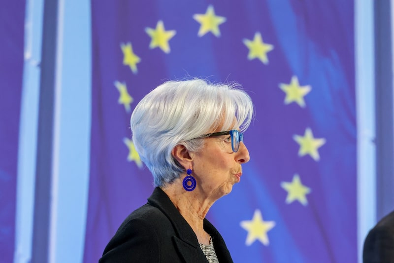 La presidenta del BCE La presidenta del BCE