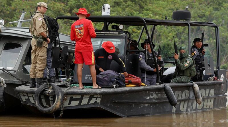Equipe de busca na região onde indigenista e jornalista desapareceram Equipe de busca na região onde indigenista e jornalista desapareceram