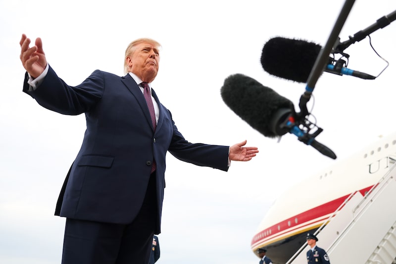 President Trump Travels To Ohio President Trump Travels To Ohio