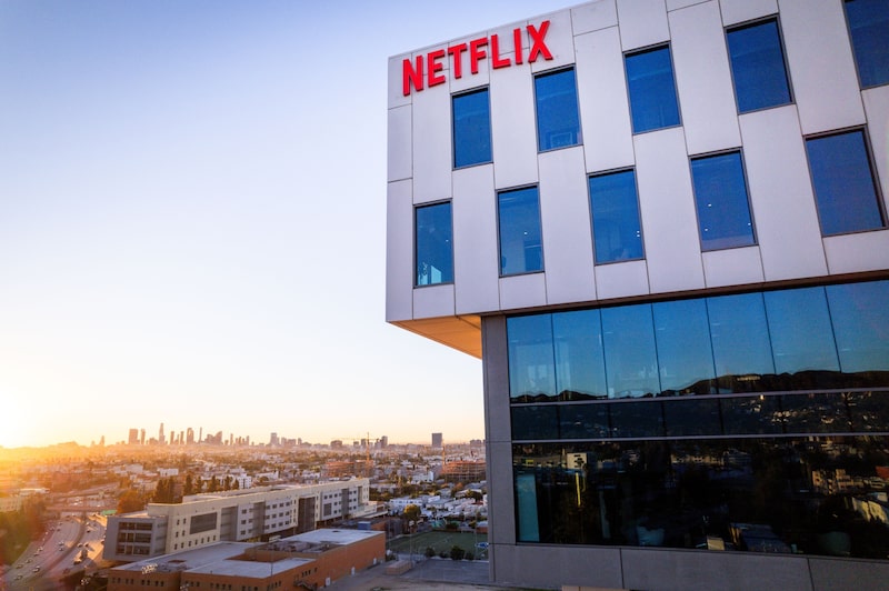 Sede central de Netflix en Los Ángeles.
Fotógrafo: Ethan Swope/Bloomberg Sede central de Netflix en Los Ángeles.
Fotógrafo: Ethan Swope/Bloomberg