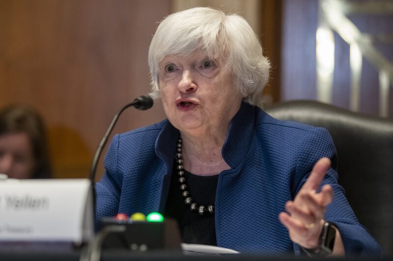 Janet Yellen, secretaria del Tesoro de Estados Unidos. Janet Yellen, secretaria del Tesoro de Estados Unidos.