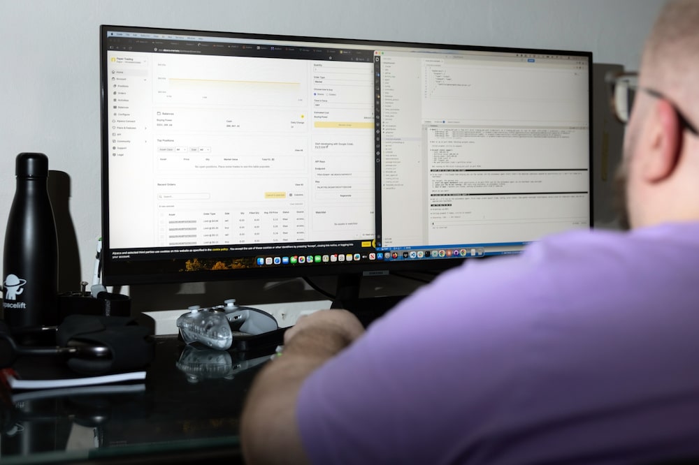 Nesler treinou um agente com inteligência artificial com base em seus próprios instintos de investidor. Foto: Rachel Wisniewski/Bloomberg Nesler treinou um agente com inteligência artificial com base em seus próprios instintos de investidor. Foto: Rachel Wisniewski/Bloomberg