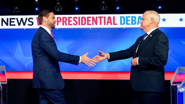 Walz y Vance se enfrentan por la inmigración y el aborto en el debate vicepresidencial Walz y Vance se enfrentan por la inmigración y el aborto en el debate vicepresidencial