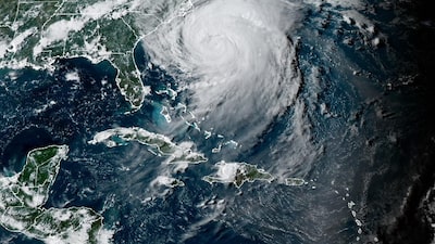 El huracán Erin amenazará las playas del este de EE.UU. durante el fin de semana El huracán Erin amenazará las playas del este de EE.UU. durante el fin de semana