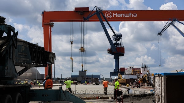 China impõe sanções a gigante sul-coreana marítima e amplia tensão com os EUA China impõe sanções a gigante sul-coreana marítima e amplia tensão com os EUA