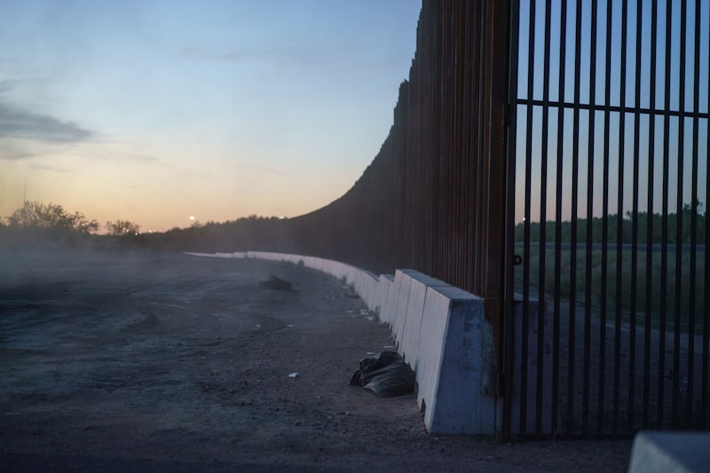 Imagen de la frontera entre EE.UU. y México Imagen de la frontera entre EE.UU. y México