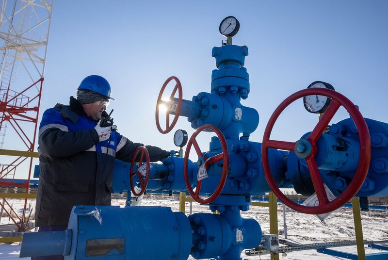 Operaciones de perforación en los campos de gas de Gazprom en los yacimientos de Chayandinskoye. Operaciones de perforación en los campos de gas de Gazprom en los yacimientos de Chayandinskoye.