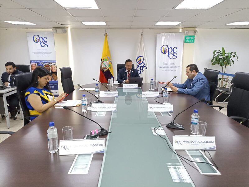 Foto del pleno del Cpccs Foto del pleno del Cpccs