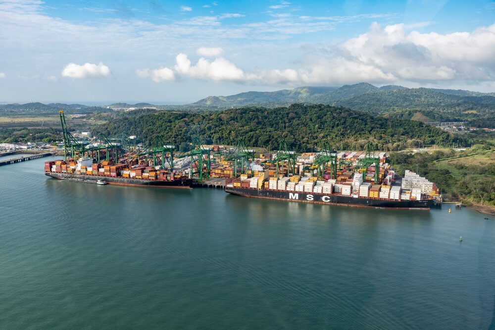 La terminal internacional de PSA Panamá en la ciudad de Panamá. Fotógrafo: Walter Hurtado/Bloomberg La terminal internacional de PSA Panamá en la ciudad de Panamá. Fotógrafo: Walter Hurtado/Bloomberg