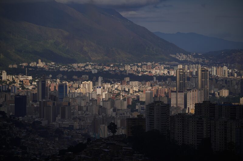 Buildings in the skyline of Caracas on Nov. 30. Buildings in the skyline of Caracas on Nov. 30.