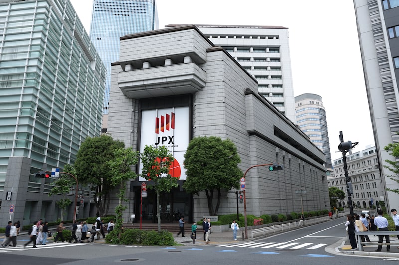 El edificio de la Bolsa de Tokio (TSE), gestionado por Japan Exchange Group Inc (JPX), en Tokio, Japón, el viernes 8 de mayo de 2026. El edificio de la Bolsa de Tokio (TSE), gestionado por Japan Exchange Group Inc (JPX), en Tokio, Japón, el viernes 8 de mayo de 2026.