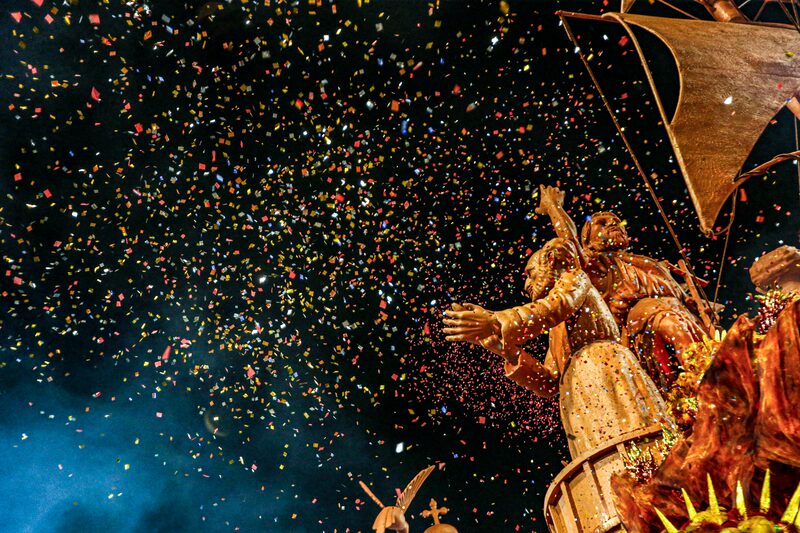 Desfile Escola de Samba, em São Paulo Desfile Escola de Samba, em São Paulo