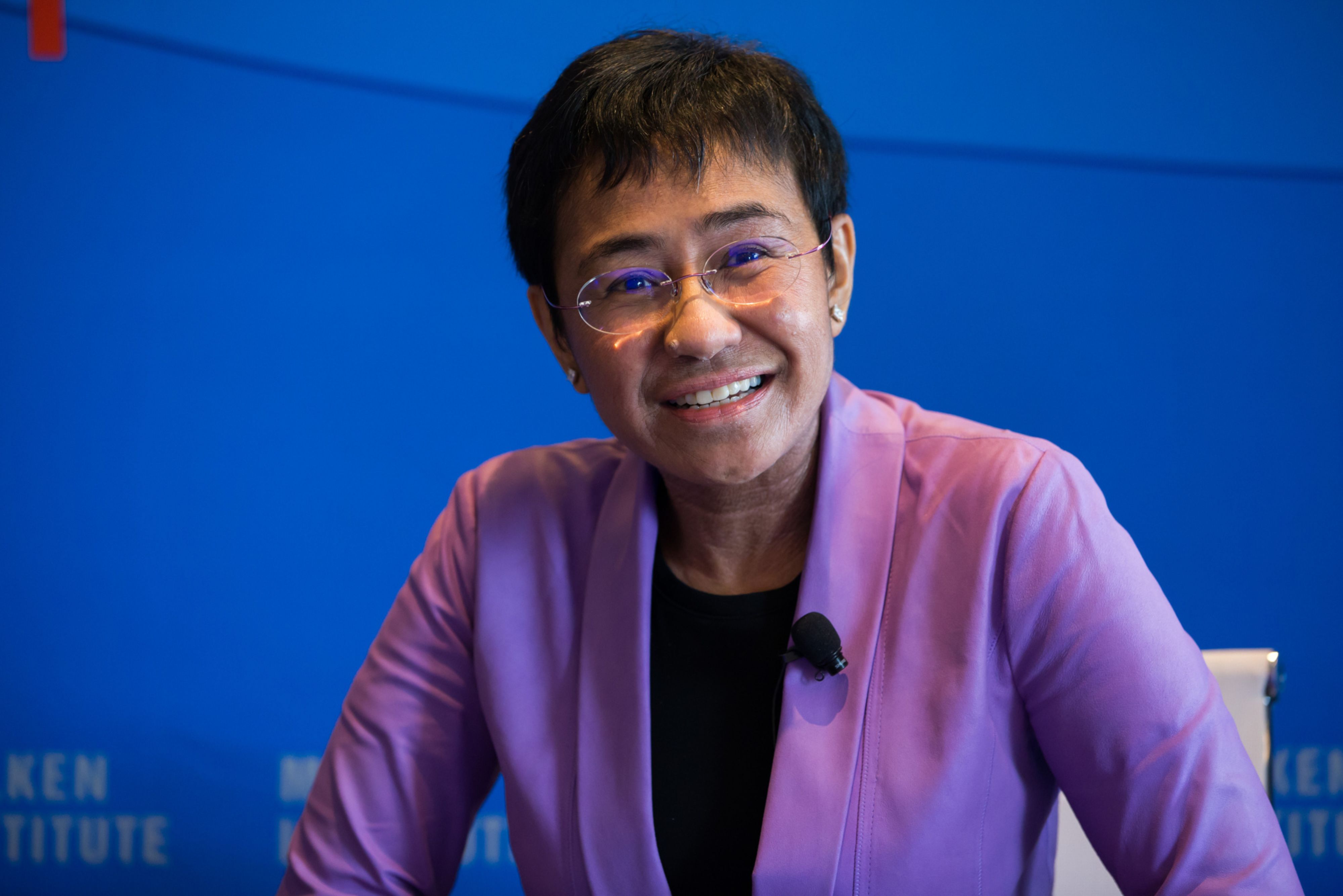 Maria Ressa ganadora del Nobel Maria Ressa ganadora del Nobel