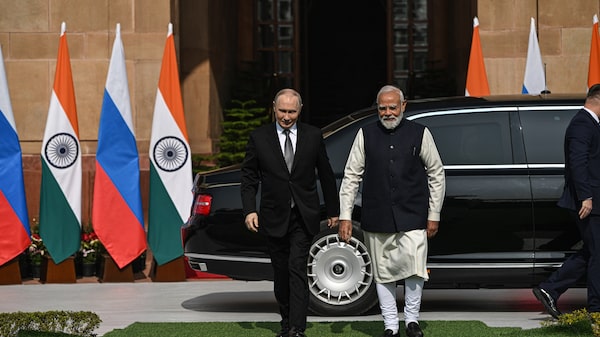 Modi y Putin se reúnen para profundizar los lazos económicos pese a presión de EE.UU. Modi y Putin se reúnen para profundizar los lazos económicos pese a presión de EE.UU.