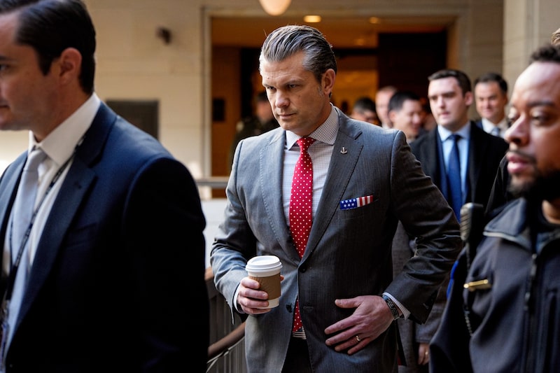 El secretario de Guerra, Pete Hegseth. Fotógrafo: Andrew Harnik/Getty Images. El secretario de Guerra, Pete Hegseth. Fotógrafo: Andrew Harnik/Getty Images.
