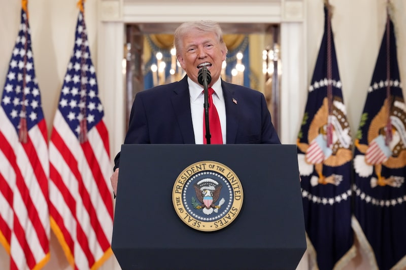 El presidente de EE.UU., Donald Trump. El presidente de EE.UU., Donald Trump.