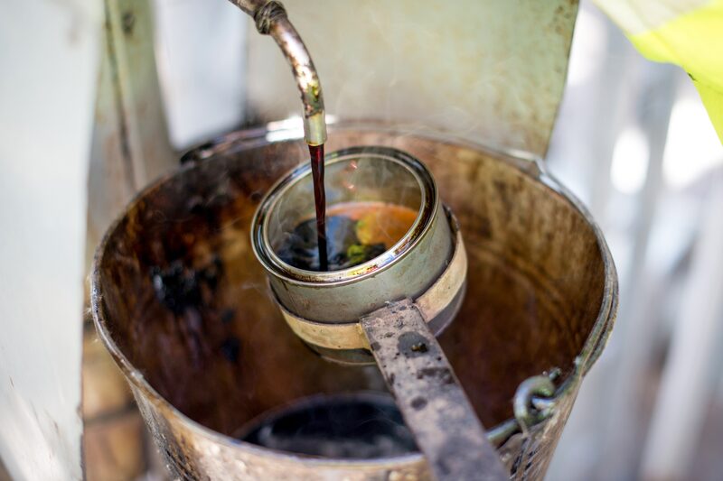 A sample of warm oil from pipes at the Viru Keemia Grupp AS (VKG) oil shale processing plant in Kohtla-Jarve, Estonia, on Tuesday, June 7, 2022. Oil hit a three-month intraday high on Monday amid rebounding demand from China and a significant tightening of the market following Russias invasion of Ukraine. Photographer: Peter Kollanyi/Bloomberg A sample of warm oil from pipes at the Viru Keemia Grupp AS (VKG) oil shale processing plant in Kohtla-Jarve, Estonia, on Tuesday, June 7, 2022. Oil hit a three-month intraday high on Monday amid rebounding demand from China and a significant tightening of the market following Russias invasion of Ukraine. Photographer: Peter Kollanyi/Bloomberg