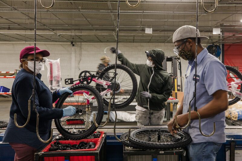 Operations Inside Kent Bicycles Production Facility Operations Inside Kent Bicycles Production Facility