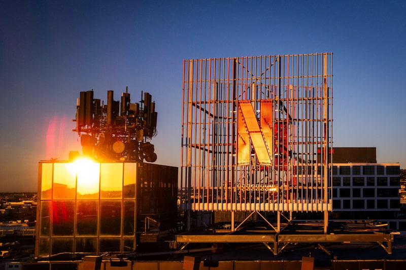 Sede de Netflix en Los Ángeles, California. Fotógrafo: Ethan Swope/Bloomberg. Sede de Netflix en Los Ángeles, California. Fotógrafo: Ethan Swope/Bloomberg.
