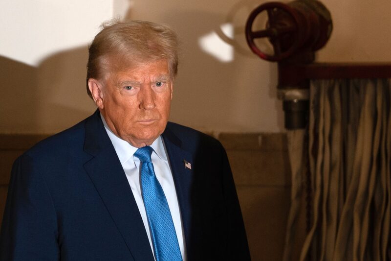 El expresidente Trump declara en el caso de fraude civil de la Organización Trump El expresidente Trump declara en el caso de fraude civil de la Organización Trump