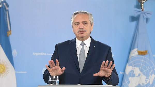 Los 3 ejes de Alberto Fernández en la ONU: deuda externa, vacunas y cambio climático Los 3 ejes de Alberto Fernández en la ONU: deuda externa, vacunas y cambio climático