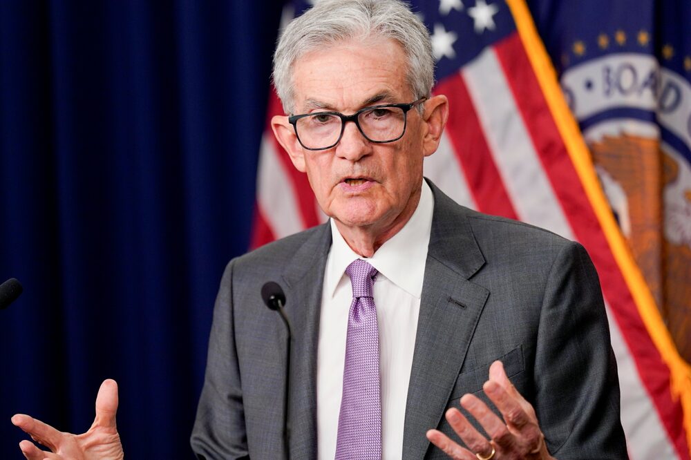 Jerome Powell, presidente do Federal Reserve dos EUA (Foto: Al Drago/Bloomberg) Jerome Powell, presidente do Federal Reserve dos EUA (Foto: Al Drago/Bloomberg)
