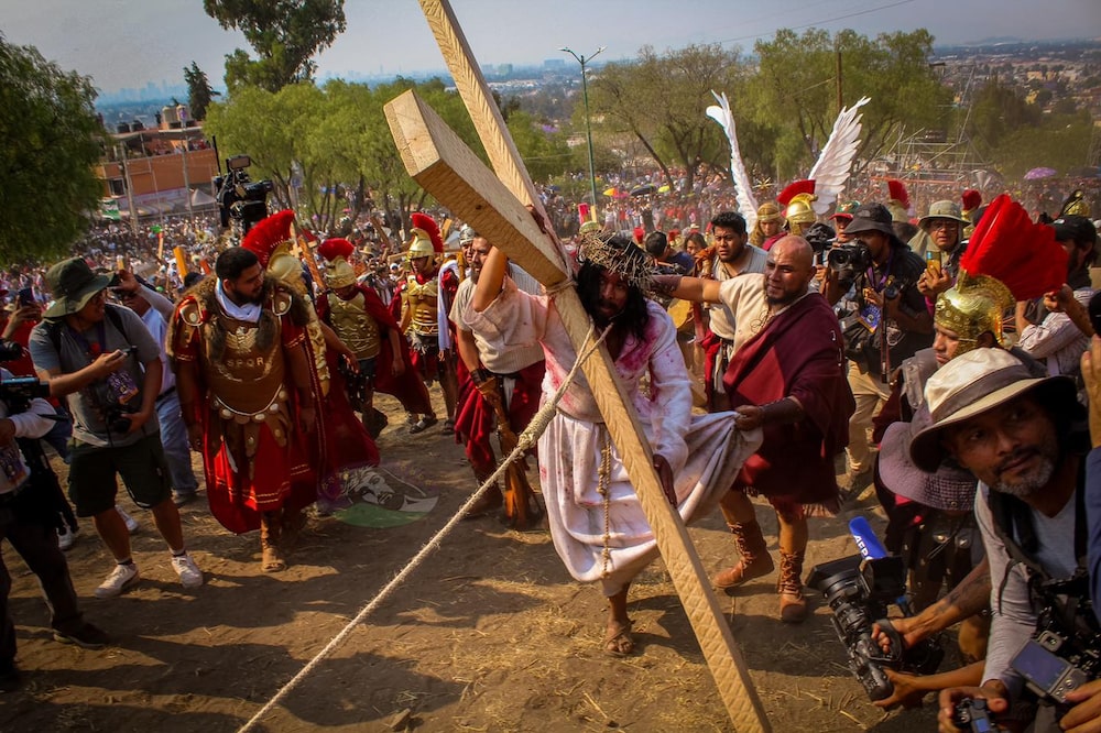 Representación de la Pasión de Cristo, Iztapalapa, Ciudad de México Representación de la Pasión de Cristo, Iztapalapa, Ciudad de México