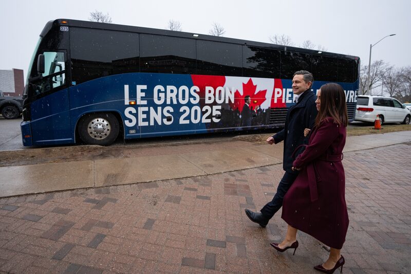 El drama de Trump ahoga el mensaje electoral de los conservadores canadienses. El drama de Trump ahoga el mensaje electoral de los conservadores canadienses.