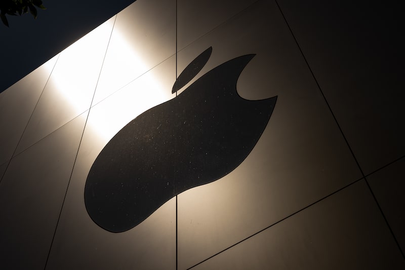 Letrero en una tienda de Apple en San Francisco, California (EE.UU.), el martes 28 de julio de 2026. Letrero en una tienda de Apple en San Francisco, California (EE.UU.), el martes 28 de julio de 2026.