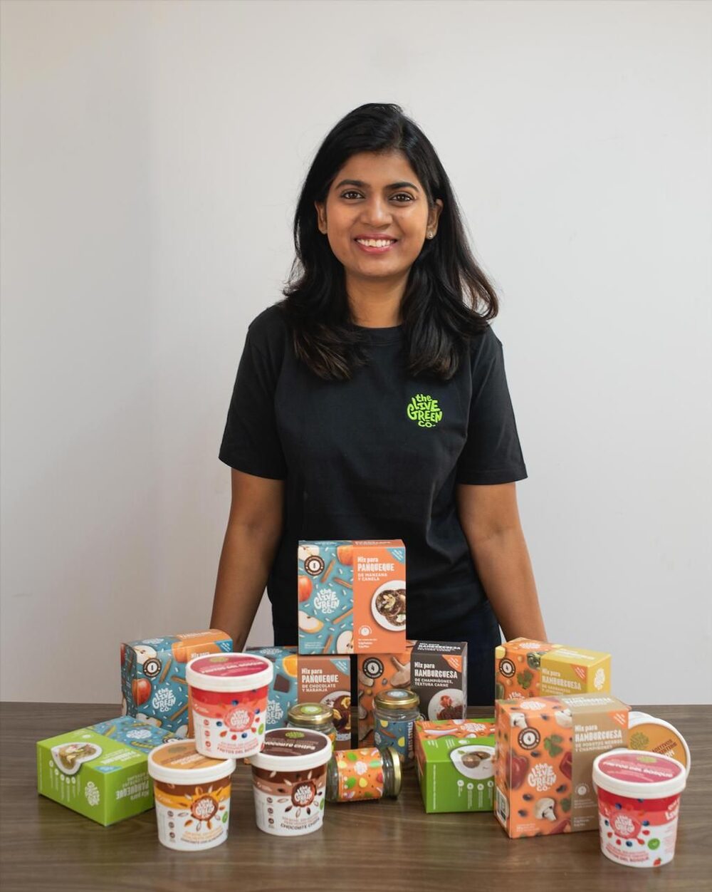 Priyanka Srinivas, fundadora de The Live Green Co. Priyanka Srinivas, fundadora de The Live Green Co.