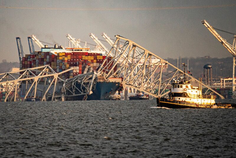 Audio: Llamada de auxilio de un barco antes de estrellarse con puente de Baltimore salvó vidas Audio: Llamada de auxilio de un barco antes de estrellarse con puente de Baltimore salvó vidas
