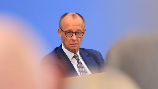 Merz le dice a Trump que la UE no aceptará peores condiciones en acuerdo comercial con EE.UU. Merz le dice a Trump que la UE no aceptará peores condiciones en acuerdo comercial con EE.UU.