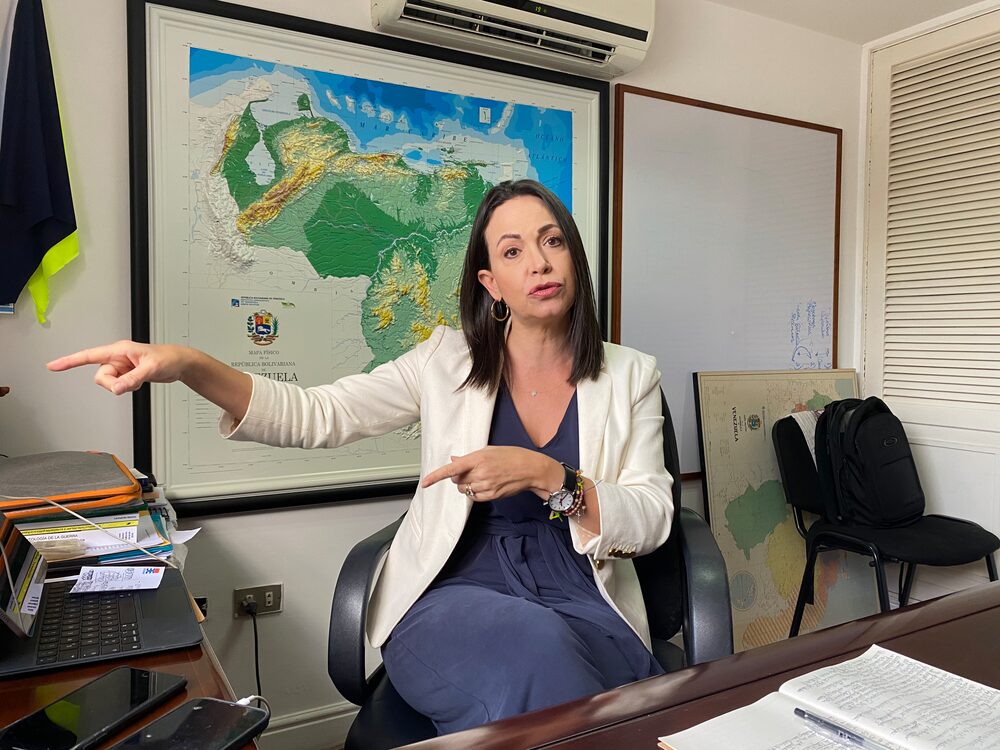 María Corina Machado, coordinadora de Vente Venezuela en entrevista a BBL / Foto Raylí Luján María Corina Machado, coordinadora de Vente Venezuela en entrevista a BBL / Foto Raylí Luján
