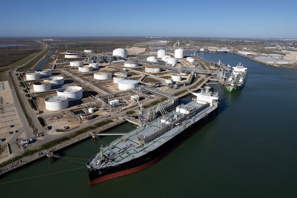 Buques cisterna atracados en la terminal Phillips 66 Freeport en Freeport, Texas, EE. UU., el viernes 16 de enero de 2026. Buques cisterna atracados en la terminal Phillips 66 Freeport en Freeport, Texas, EE. UU., el viernes 16 de enero de 2026.
