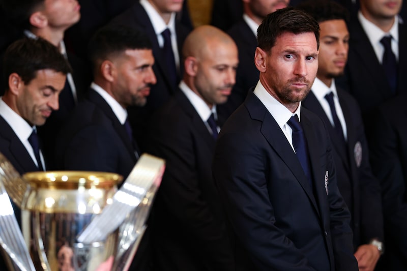 Messi y el Inter Miami y Trump Messi y el Inter Miami y Trump