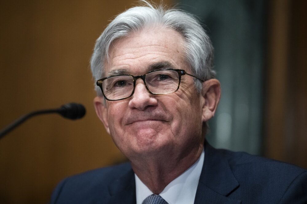 Jerome Powell, presidente do Fed, tem uma de suas decisões mais difíceis de sua gestão nesta quarta (22) (Tom Williams/CQ Roll Call/Bloomberg) Jerome Powell, presidente do Fed, tem uma de suas decisões mais difíceis de sua gestão nesta quarta (22) (Tom Williams/CQ Roll Call/Bloomberg)